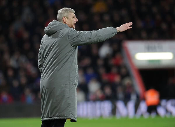 Arsene Wenger Leads Arsenal Against AFC Bournemouth in January 2017 Premier League Match