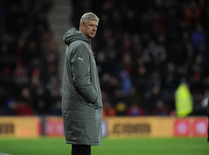 Framed Print : Arsene Wenger Leads Arsenal Against AFC Bournemouth in Premier League Showdown (2016-17)