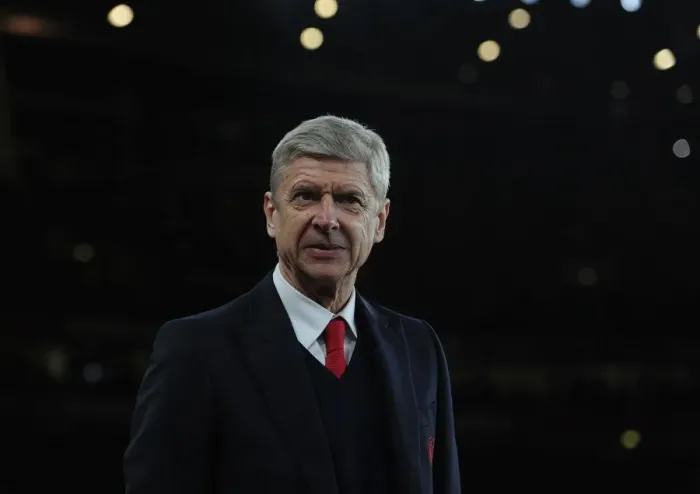 Framed Print : Arsene Wenger Leads Arsenal Against Barcelona in Champions League Showdown