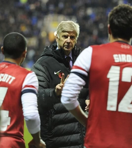 Arsene Wenger Leads Arsenal in Capital One Cup Clash against Reading