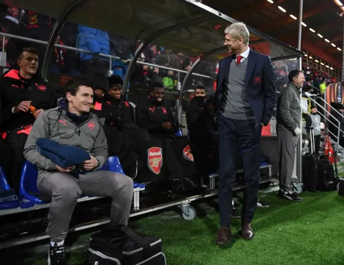 Framed Print : Arsene Wenger Leads Arsenal in Europa League Clash against Ostersunds FK Framed Print : Arsene Wenger Leads Arsenal in Europa League Clash against Ostersunds FK
