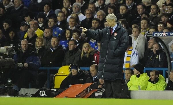 Arsene Wenger Leads Arsenal to FA Cup Victory over Leeds United (19 / 1 / 2011)