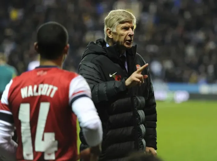 Framed Print : Arsene Wenger Leads Arsenal in Intense Capital One Cup Battle against Reading