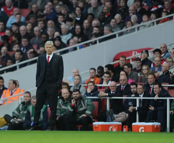 Framed Print : Arsene Wenger Leads Arsenal Against Manchester City, Premier League 2013 / 14 Framed Print : Arsene Wenger Leads Arsenal Against Manchester City, Premier League 2013 / 14