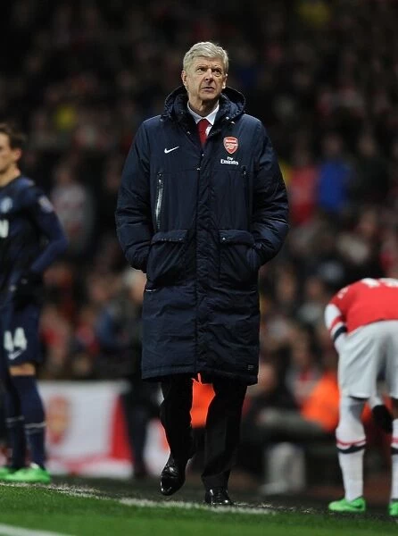 Arsene Wenger Leads Arsenal Against Manchester United, Premier League 2013-14