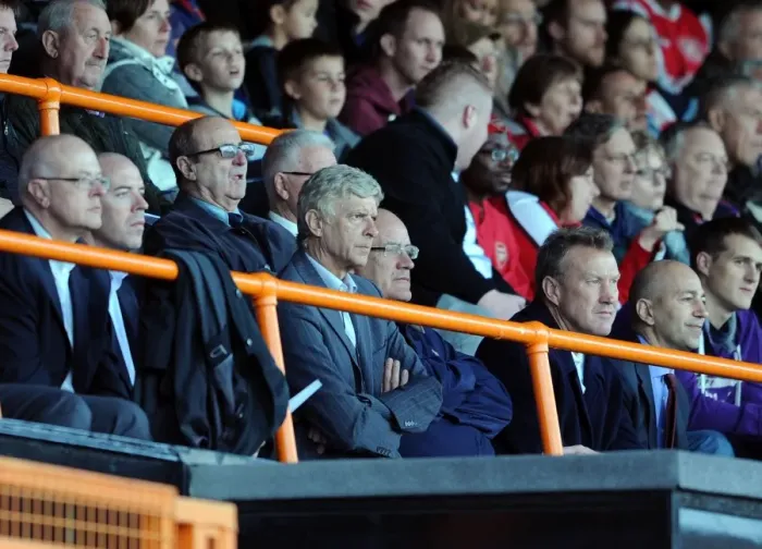 Framed Print : Arsene Wenger Leads Arsenal Against Marseille in NextGen Series Framed Print : Arsene Wenger Leads Arsenal Against Marseille in NextGen Series
