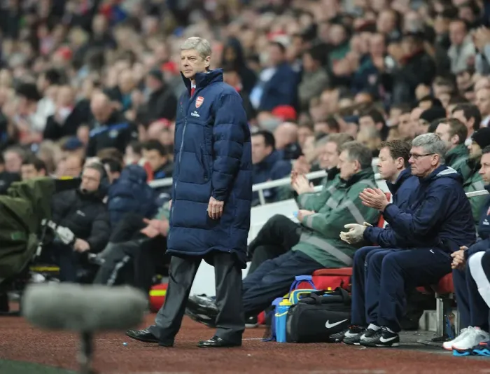Framed Print : Arsene Wenger Leads Arsenal Against Newcastle United in Premier League Clash (2011-12) Framed Print : Arsene Wenger Leads Arsenal Against Newcastle United in Premier League Clash (2011-12)
