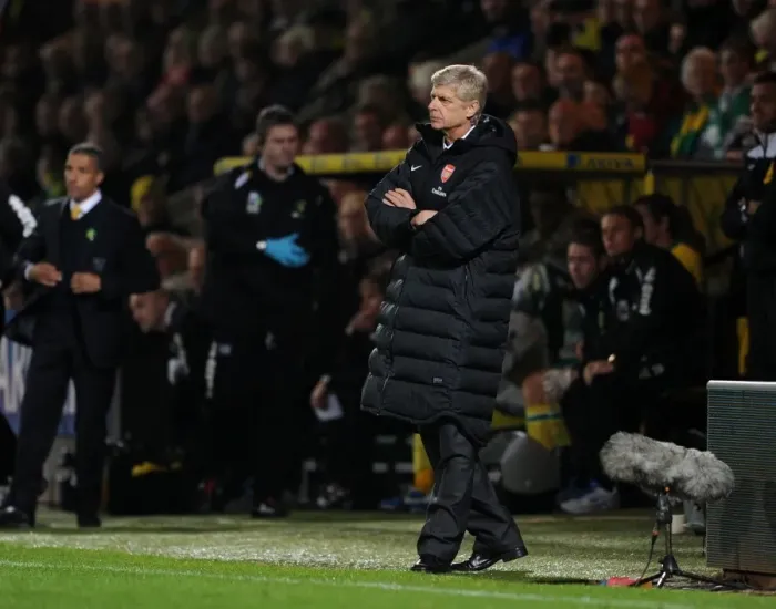 Framed Print : Arsene Wenger Leads Arsenal Against Norwich City in the 2012-13 Premier League Framed Print : Arsene Wenger Leads Arsenal Against Norwich City in the 2012-13 Premier League