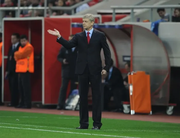 Framed Print : Arsene Wenger Leads Arsenal Against Olympiacos in UEFA Champions League (December 2011) Framed Print : Arsene Wenger Leads Arsenal Against Olympiacos in UEFA Champions League (December 2011)