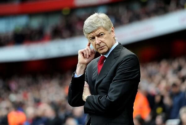 Arsene Wenger Leads Arsenal Against Queens Park Rangers in the 2011-12 Premier League