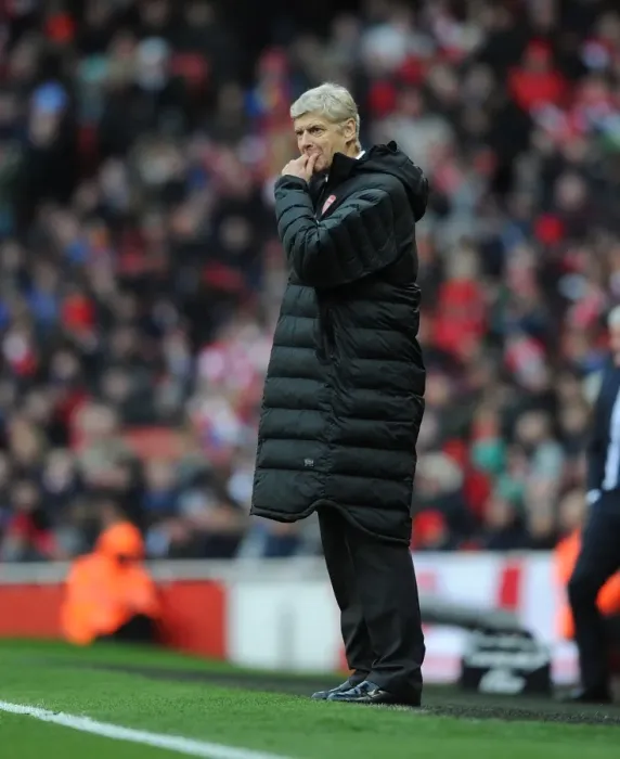 Framed Print : Arsene Wenger Leads Arsenal Against Queens Park Rangers, 2012-13 Premier League