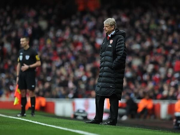 Arsene Wenger Leads Arsenal Against Reading in the Premier League (2013)