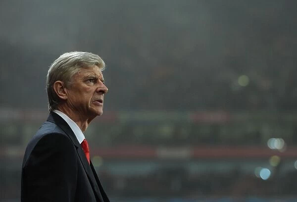 Arsene Wenger Leads Arsenal in UEFA Champions League Clash Against Borussia Dortmund (2014)