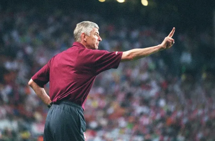 Framed Print : Arsene Wenger Leads Arsenal to Victory: Ajax 0-1, Amsterdam Tournament, 29 / 7 / 05