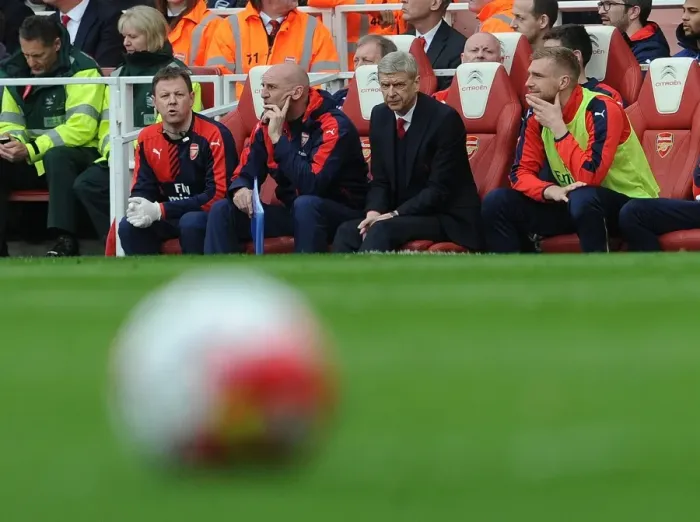 Framed Print : Arsene Wenger Leads Arsenal Against Watford in Premier League, 2016 Framed Print : Arsene Wenger Leads Arsenal Against Watford in Premier League, 2016
