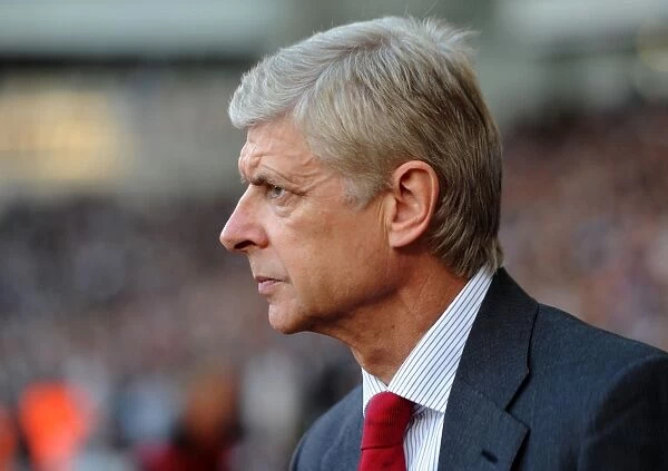 Arsene Wenger Leads Arsenal Against West Ham United, 2012-13 Premier League