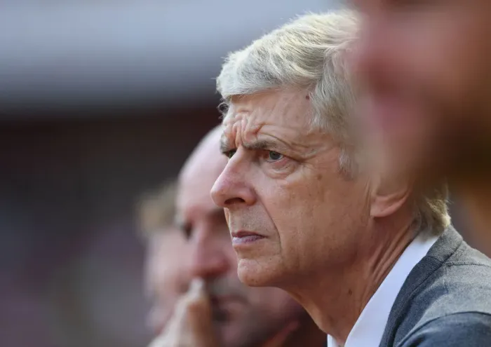 Framed Print : Arsene Wenger Leads Arsenal Against West Ham United in Premier League Clash