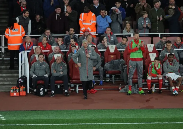 Framed Print : Arsene Wenger Leads Arsenal Against West Ham United in Premier League Showdown