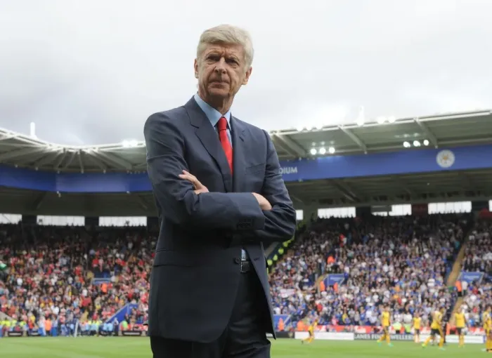 Framed Print : Arsene Wenger at Leicester City: Arsenal Manager's Return (2016-17)