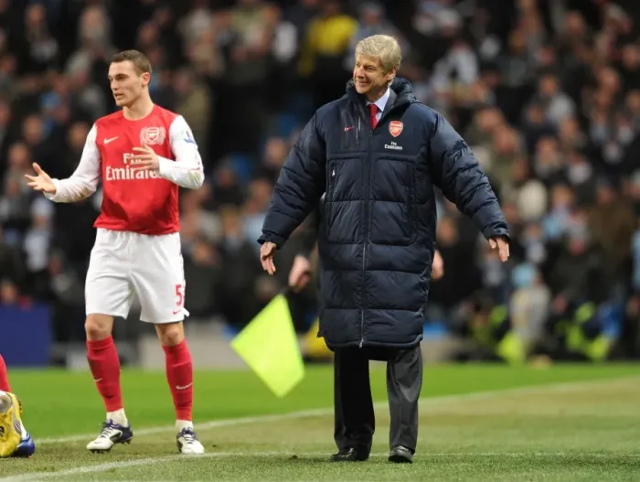 Framed Print : Arsene Wenger at Manchester City vs Arsenal (2011-12 Premier League)