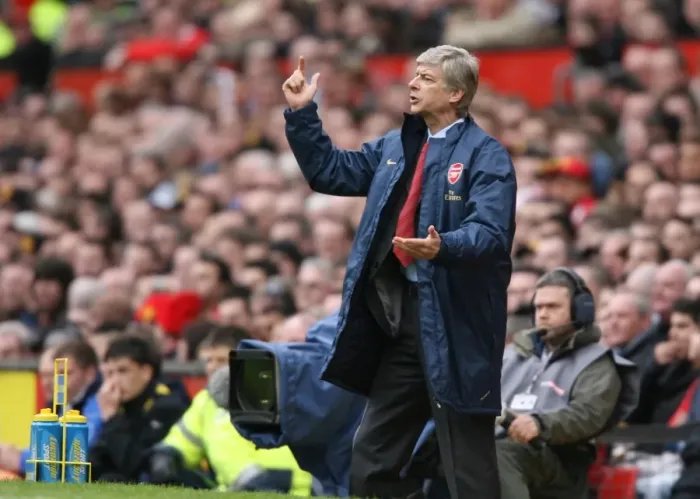 Framed Print : Arsene Wenger and Manchester United's Edge: 2008 Premier League Clash (2-1) Framed Print : Arsene Wenger and Manchester United's Edge: 2008 Premier League Clash (2-1)