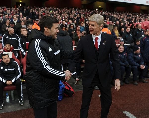 Arsene Wenger and Mauricio Pochettino: A Pre-Match Encounter (Arsenal vs. Southampton, 2013-14)