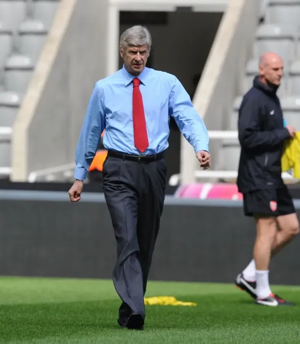 Framed Print : Arsene Wenger: Newcastle United vs Arsenal, Premier League 2012-13