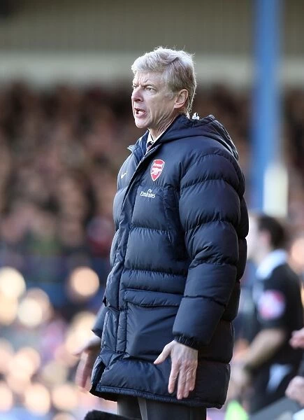 Arsene Wenger at Ninian Park: A 0-0 FA Cup Stalemate with Cardiff City