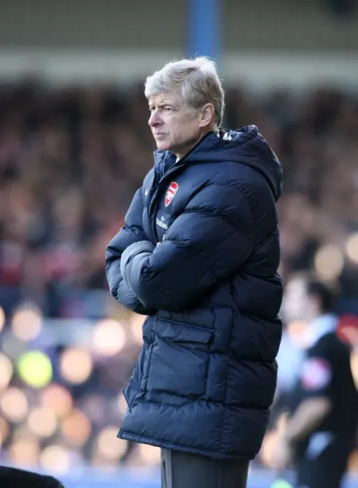 Framed Print : Arsene Wenger at Ninian Park: A 0-0 FA Cup Stalemate with Cardiff City