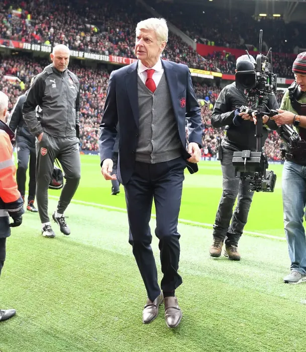 Framed Print : Arsene Wenger at Old Trafford: Clash with Manchester United (2017-18) Framed Print : Arsene Wenger at Old Trafford: Clash with Manchester United (2017-18)