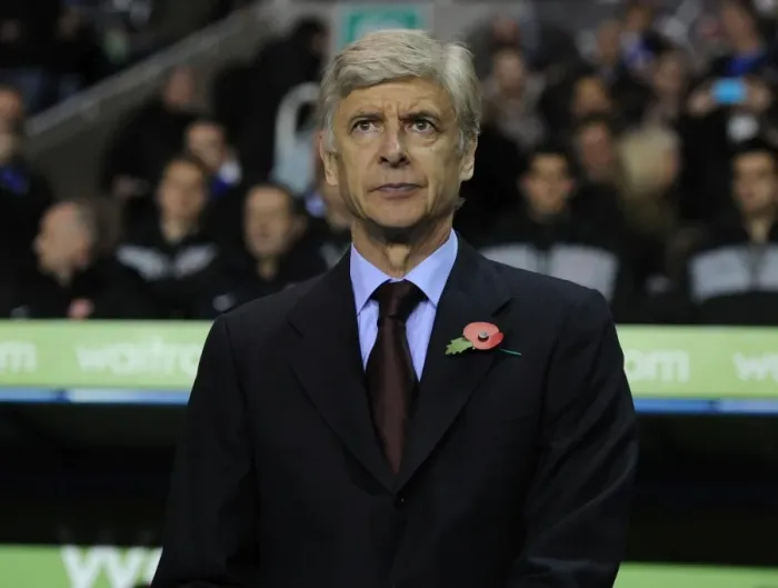 Framed Print : Arsene Wenger: Pre-Match Focus at Reading (Capital One Cup 2012-13)