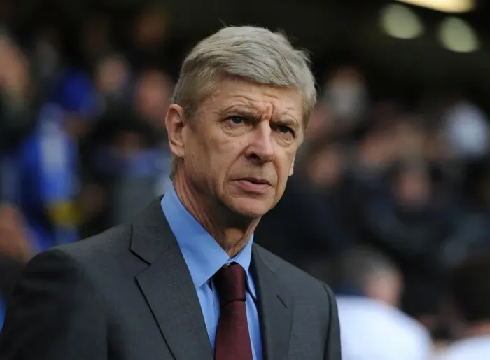 Framed Print : Arsene Wenger: Pre-Match Focus at Stamford Bridge (Chelsea v Arsenal, Premier League 2012-13)