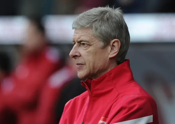 Framed Print : Arsene Wenger: Pre-Match Focus at Swansea City (Swansea City v Arsenal, 2011-12)