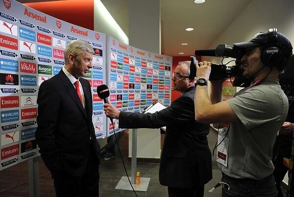 Arsene Wenger - Pre-Match Interview: Arsenal vs Swansea City, Premier League 2014 / 15