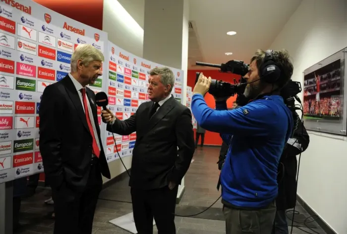 Framed Print : Arsene Wenger Pre-Match Interview: Arsenal vs Hull City, Premier League 2016-17 Framed Print : Arsene Wenger Pre-Match Interview: Arsenal vs Hull City, Premier League 2016-17