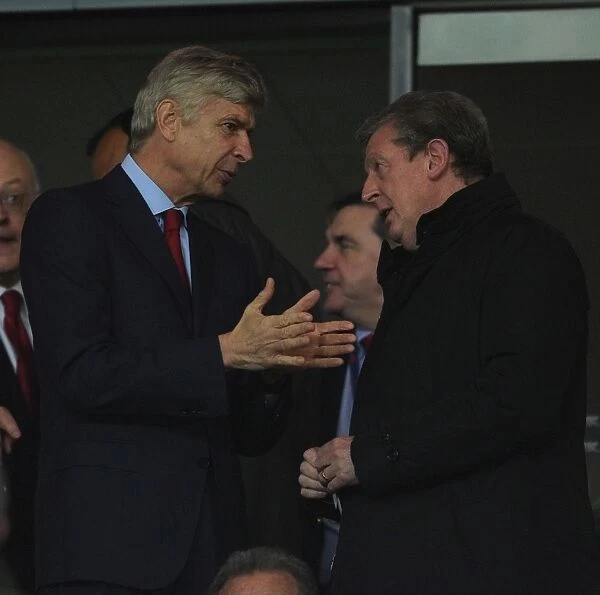Arsene Wenger and Roy Hodgson's Pre-Match Chat: Arsenal FC vs. FC Schalke 04, UEFA Champions League (2012)