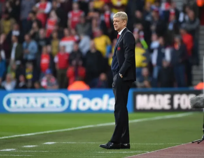 Framed Print : Arsene Wenger at Southampton: A Premier League Showdown (May 2017)