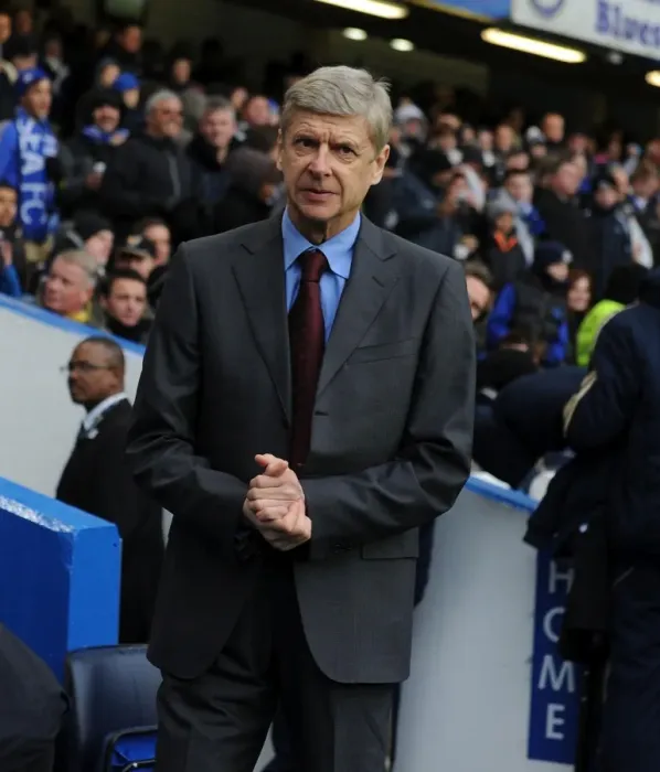 Framed Print : Arsene Wenger at Stamford Bridge: Chelsea vs Arsenal, Premier League 2012-13 Framed Print : Arsene Wenger at Stamford Bridge: Chelsea vs Arsenal, Premier League 2012-13