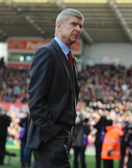 Framed Print : Arsene Wenger: Stoke City vs Arsenal, Premier League 2013-14 Framed Print : Arsene Wenger: Stoke City vs Arsenal, Premier League 2013-14
