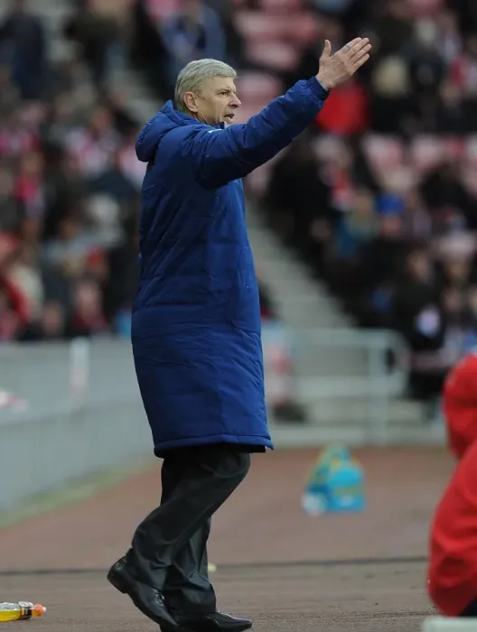 Framed Print : Arsene Wenger at Sunderland: Premier League Clash 2014 Framed Print : Arsene Wenger at Sunderland: Premier League Clash 2014