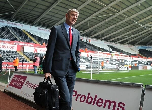 Arsene Wenger at Swansea City: Premier League Clash, October 2015