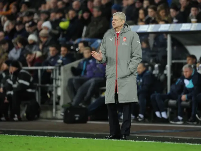 Framed Print : Arsene Wenger at the Tactical Battle: Swansea City vs Arsenal, Premier League 2016-17 Framed Print : Arsene Wenger at the Tactical Battle: Swansea City vs Arsenal, Premier League 2016-17