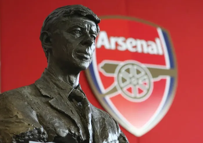 Framed Print : Arsene Wenger Unveiling: The Unveiling of Arsene Wenger's Bust at Arsenal Football Club, Emirates Stadium (2007) Framed Print : Arsene Wenger Unveiling: The Unveiling of Arsene Wenger's Bust at Arsenal Football Club, Emirates Stadium (2007)