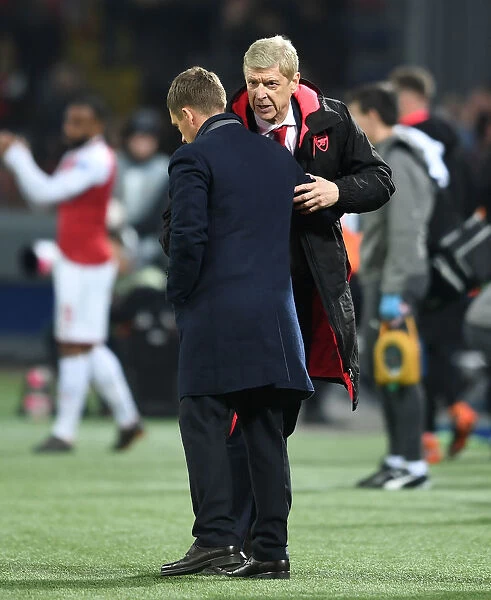 Arsene Wenger and Viktor Goncharenko: Post-Match Conversation in the UEFA Europa League Quarterfinals between CSKA Moscow and Arsenal FC (April 2018)