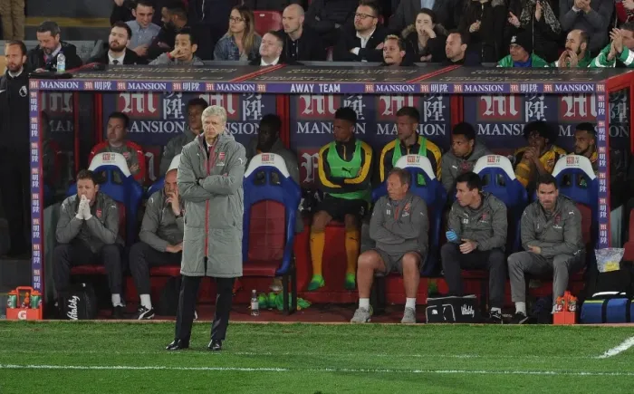Framed Print : Arsene Wenger vs. Crystal Palace: Intense 2016-17 Premier League Showdown