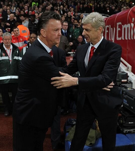 Arsene Wenger vs. Louis van Gaal: Premier League Showdown (Arsenal v Manchester United, 2014)