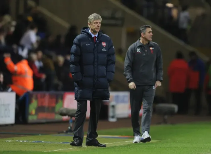 Framed Print : Arsene Wenger vs. Owen Coyle: Arsenal's 2-0 Victory over Bolton Wanderers, 2010 Framed Print : Arsene Wenger vs. Owen Coyle: Arsenal's 2-0 Victory over Bolton Wanderers, 2010