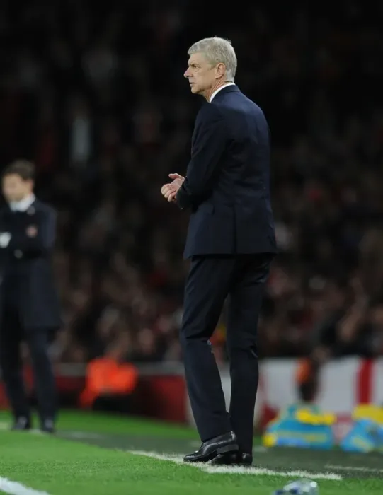 Framed Print : Arsene Wenger vs. Tottenham Hotspur: The Intense Premier League Showdown at Emirates Stadium (2015-16)