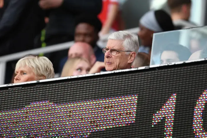 Framed Print : Arsene Wenger Watches from the Stands: Arsenal FC vs AS Monaco, Emirates Cup 2023-24 Framed Print : Arsene Wenger Watches from the Stands: Arsenal FC vs AS Monaco, Emirates Cup 2023-24