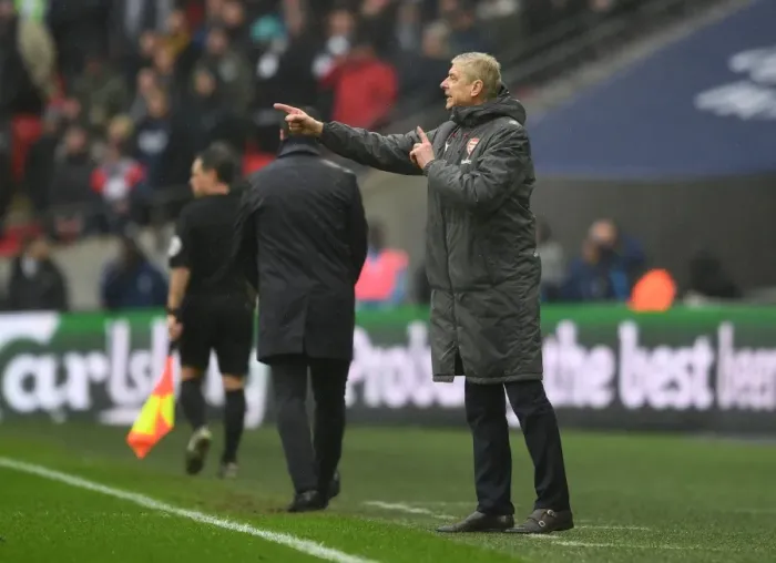 Framed Print : Arsene Wenger at Wembley: Tottenham Hotspur vs. Arsenal, Premier League 2017-18 Framed Print : Arsene Wenger at Wembley: Tottenham Hotspur vs. Arsenal, Premier League 2017-18